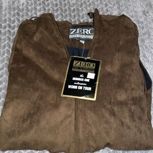 NWT Zero Restriction Golf Outerwear‎ Microfiber Jacket. Size Large.